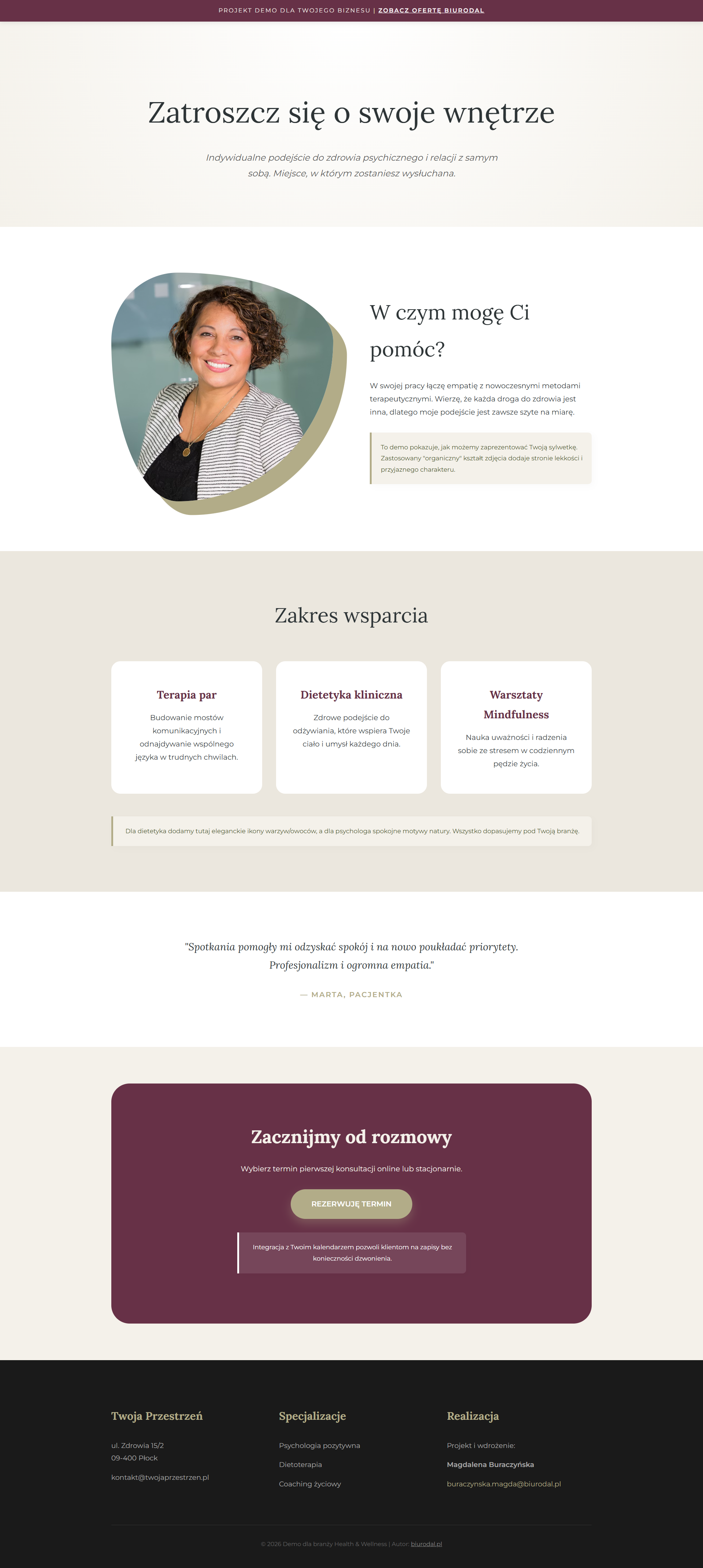 Demo wellness