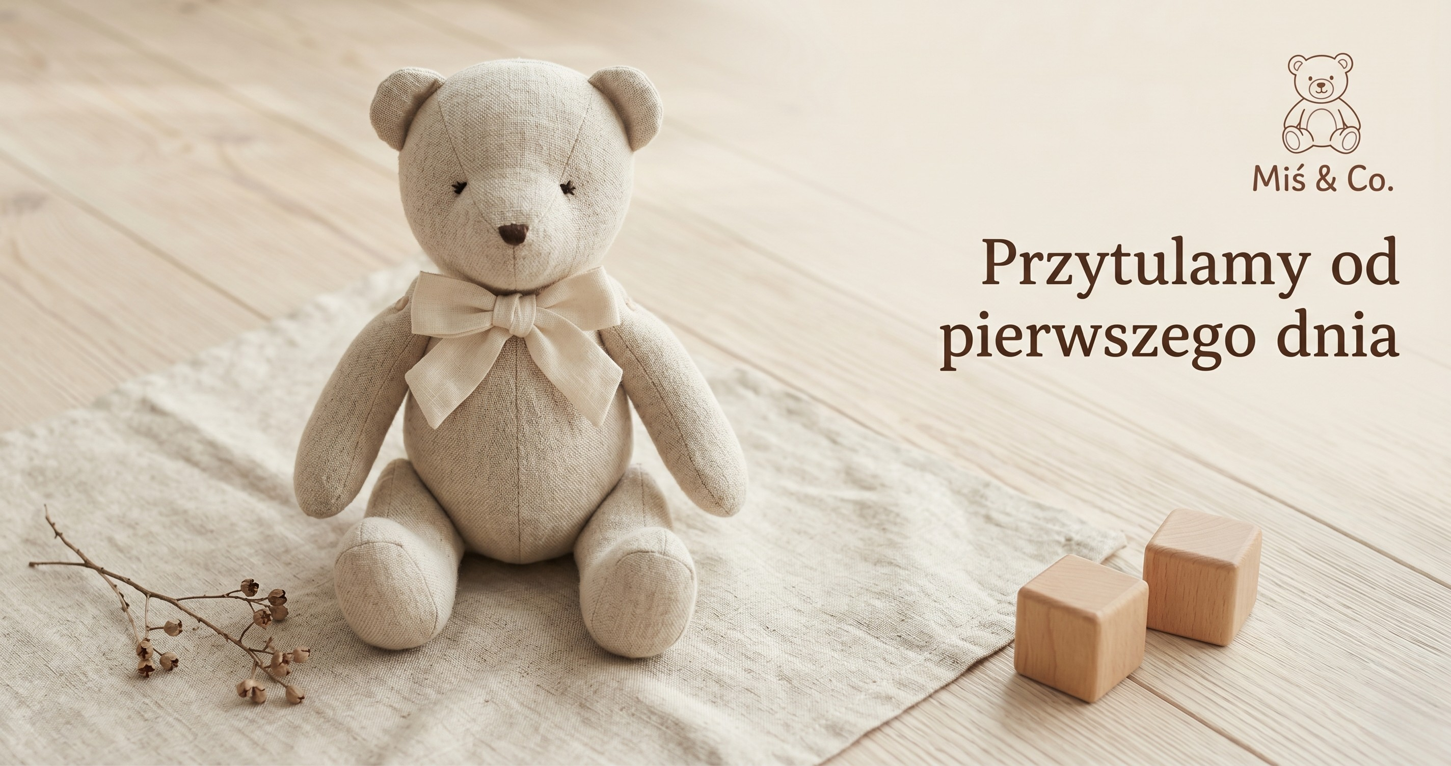 Przykładowy baner AI – Miś & Co.