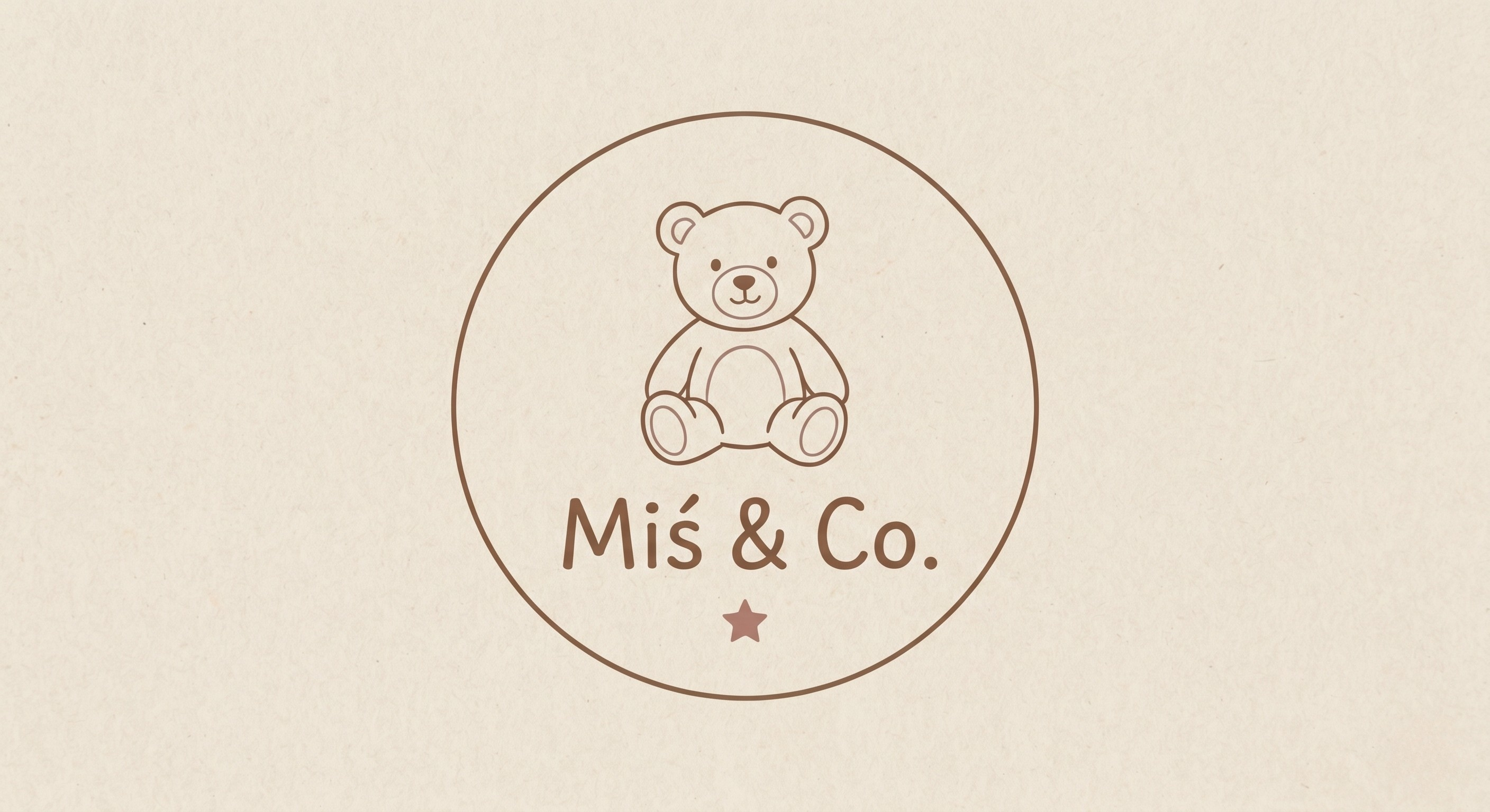 Przykładowe logo AI – Miś & Co.